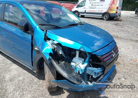 2024 Mitsubishi Mirage Black Edition z USA, uszkodzony, nr VIN ML32AWHJ4RH030996